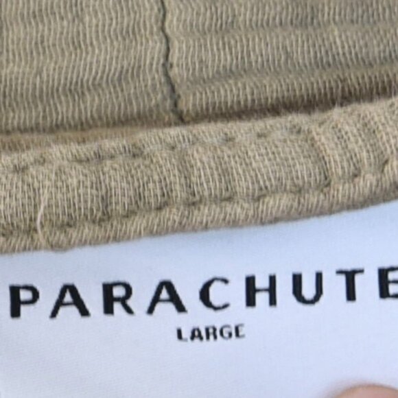 Parachute Home Waffle Robe Khaki Tan Size L 100% Cotton Luxury Spa Minimalist - Picture 6 of 10